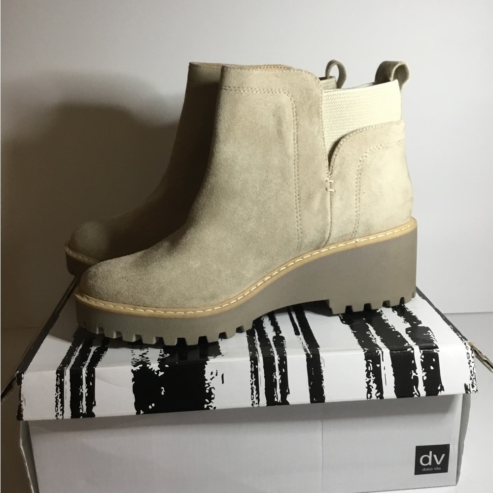 Dolce Vita Women’s Ankle Booties In Stone Size 9.5 NIB